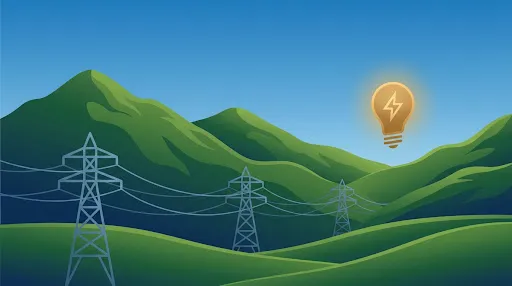 Electricity network in the Hazara region